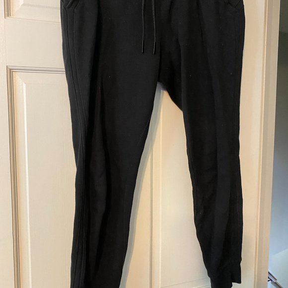 Lightly Used Black Joggers Lululemon - Picture 2 of 4